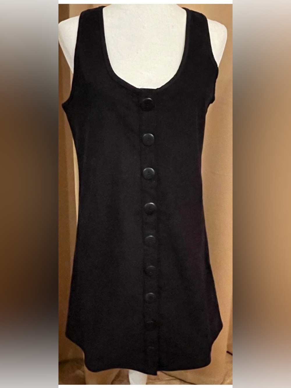 LA Relaxed Corduroy Jemima Button-Front Dress L - 10-12